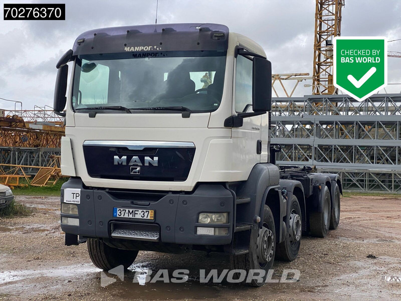 MAN TGS 35.400 8X4 Manual Retarder Big-Axle Steelsuspension Euro 5 - Hákový nosič kontejnerů: obrázek 1 MAN TGS 35.400 8X4 Manual Retarder Big-Axle Steelsuspension Euro 5 - Hákový nosič kontejnerů: obrázek 1