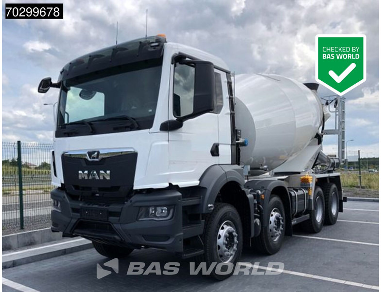 MAN TGS 35.440 8X4 NEW! 10m3 FML mixer Automatic Steel suspension Euro 6 - Autodomíchávač: obrázek 1 MAN TGS 35.440 8X4 NEW! 10m3 FML mixer Automatic Steel suspension Euro 6 - Autodomíchávač: obrázek 1