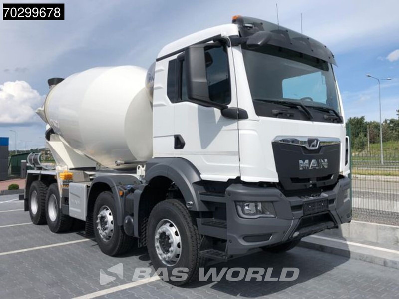 MAN TGS 35.440 8X4 NEW! 10m3 FML mixer Automatic Steel suspension Euro 6 - Autodomíchávač: obrázek 3 MAN TGS 35.440 8X4 NEW! 10m3 FML mixer Automatic Steel suspension Euro 6 - Autodomíchávač: obrázek 3
