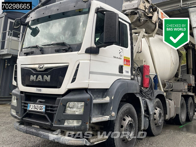 MAN TGS TGS 8X4 8m3 Putzmeister Mixer Big-Axle Steelsuspension Euro 6 - Autodomíchávač: obrázek 1 MAN TGS TGS 8X4 8m3 Putzmeister Mixer Big-Axle Steelsuspension Euro 6 - Autodomíchávač: obrázek 1