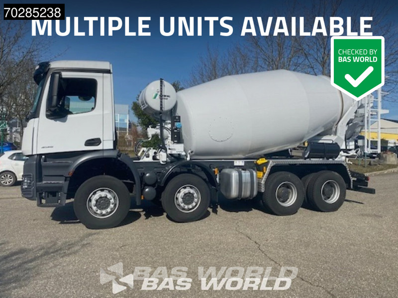 Mercedes-Benz Arocs 4145 8X4 10m3 Schwing Stetter mixer Manual Steelsuspension Euro 3 - Autodomíchávač: obrázek 1 Mercedes-Benz Arocs 4145 8X4 10m3 Schwing Stetter mixer Manual Steelsuspension Euro 3 - Autodomíchávač: obrázek 1