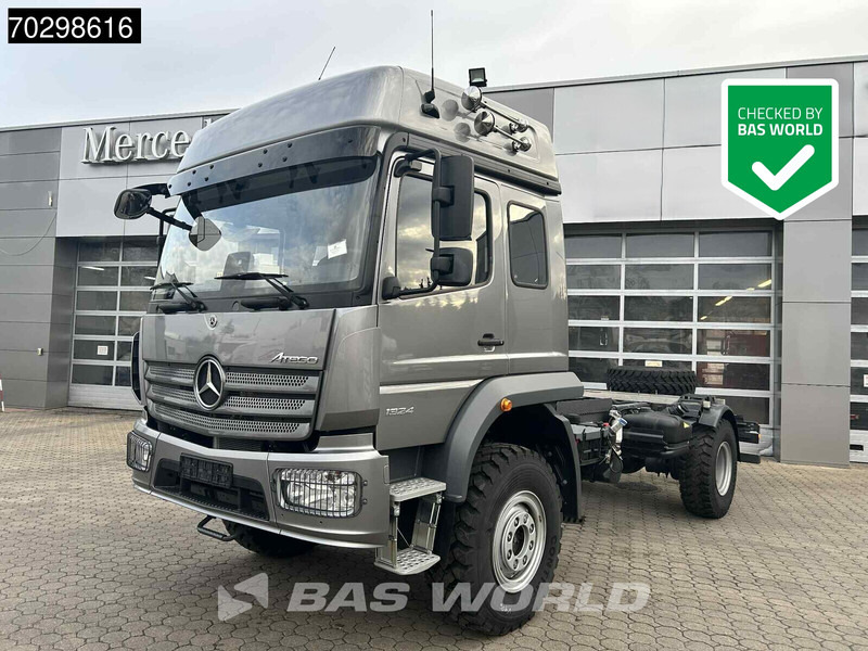 Mercedes-Benz Atego 1324 4X4 NEW 4x4 chassis Automatic Steelsuspension Euro 6 - Podvozek s kabinou: obrázek 1 Mercedes-Benz Atego 1324 4X4 NEW 4x4 chassis Automatic Steelsuspension Euro 6 - Podvozek s kabinou: obrázek 1