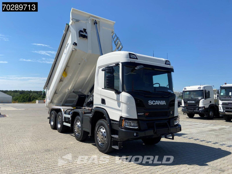Scania P420 8X4 NEW! 18m3 Steel tipper Steelsuspension Automatic Euro 6 - Sklápěč: obrázek 3 Scania P420 8X4 NEW! 18m3 Steel tipper Steelsuspension Automatic Euro 6 - Sklápěč: obrázek 3