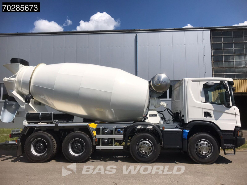 Scania P420 XT 8X4 NEW! 10m3 FML Mixer Automatic Steel suspension Big-Axle Euro 6 - Autodomíchávač: obrázek 3 Scania P420 XT 8X4 NEW! 10m3 FML Mixer Automatic Steel suspension Big-Axle Euro 6 - Autodomíchávač: obrázek 3
