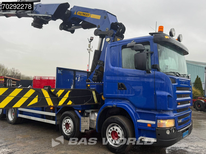Scania R420 8X2 Palfinger PK100002 Crane Kran + PJ170 JIB Lift Axle Euro 4 - Nákladní automobil valníkový/ Plošinový, Auto s hydraulickou rukou: obrázek 5 Scania R420 8X2 Palfinger PK100002 Crane Kran + PJ170 JIB Lift Axle Euro 4 - Nákladní automobil valníkový/ Plošinový, Auto s hydraulickou rukou: obrázek 5