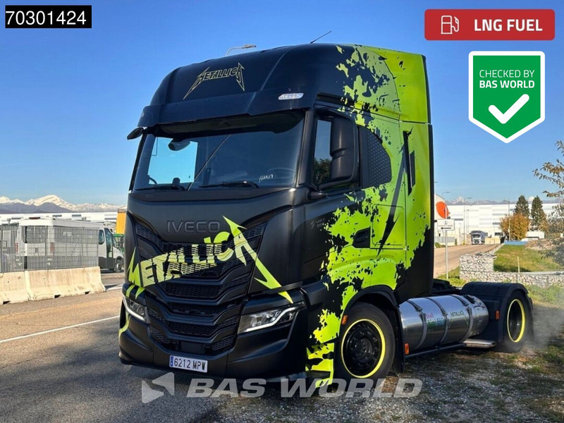 Iveco S-Way 460 4X2 Metallica Edition! LNG Full-Air Retarder 2xTanks Standklima Euro 6 - Tahač: obrázek 1 Iveco S-Way 460 4X2 Metallica Edition! LNG Full-Air Retarder 2xTanks Standklima Euro 6 - Tahač: obrázek 1