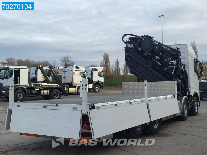 Nový Nákladní automobil valníkový/ Plošinový, Auto s hydraulickou rukou Volvo FH 460 8X2 Effer 1000 9S + 6S Kran + Fly-Jib Liftachse VEB+ Euro 6: obrázek 19