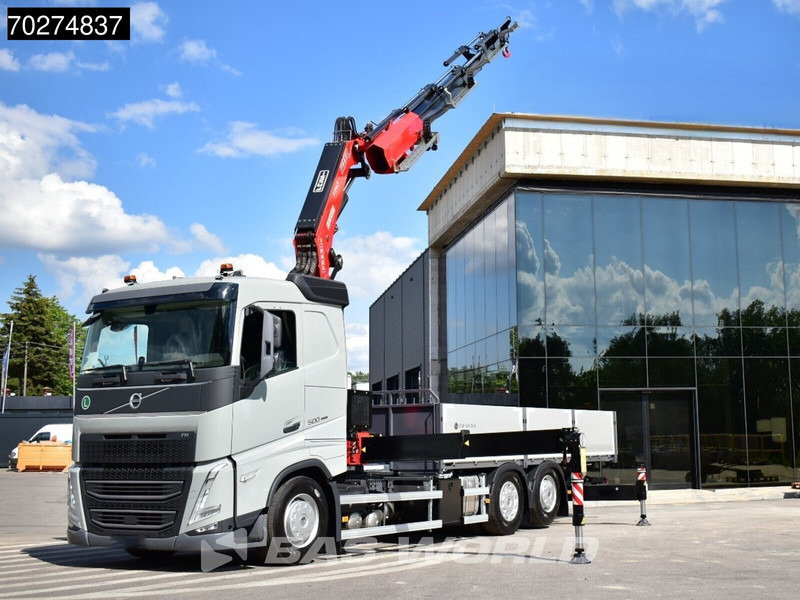 Volvo FH 500 6X2 NEW! Fassi F545RA Kran Crane VEB+ Lift-Lenkachse - Nákladní automobil valníkový/ Plošinový, Auto s hydraulickou rukou: obrázek 5 Volvo FH 500 6X2 NEW! Fassi F545RA Kran Crane VEB+ Lift-Lenkachse - Nákladní automobil valníkový/ Plošinový, Auto s hydraulickou rukou: obrázek 5