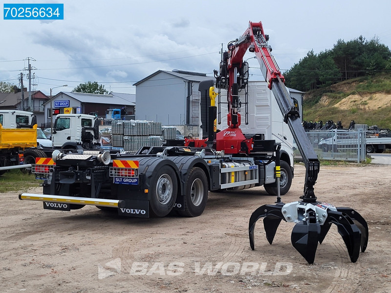Nový Hákový nosič kontejnerů, Auto s hydraulickou rukou Volvo FH 500 6X2 PENZ 15Z9.50E Crane Hyva 20T HOOK Euro 6: obrázek 5