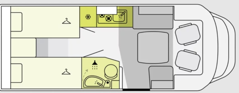 Etrusco T 6.9 SBC - Polointegrovaný obytný vůz: obrázek 1 Etrusco T 6.9 SBC - Polointegrovaný obytný vůz: obrázek 1