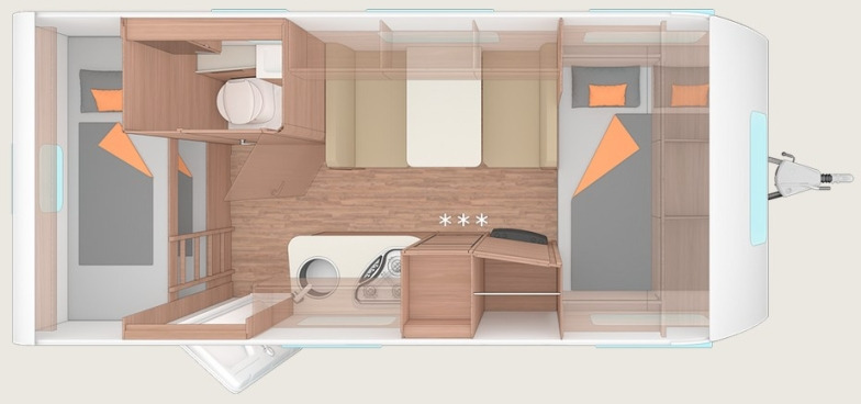 Weinsberg CaraOne 480 QDK - Karavan: obrázek 2 Weinsberg CaraOne 480 QDK - Karavan: obrázek 2