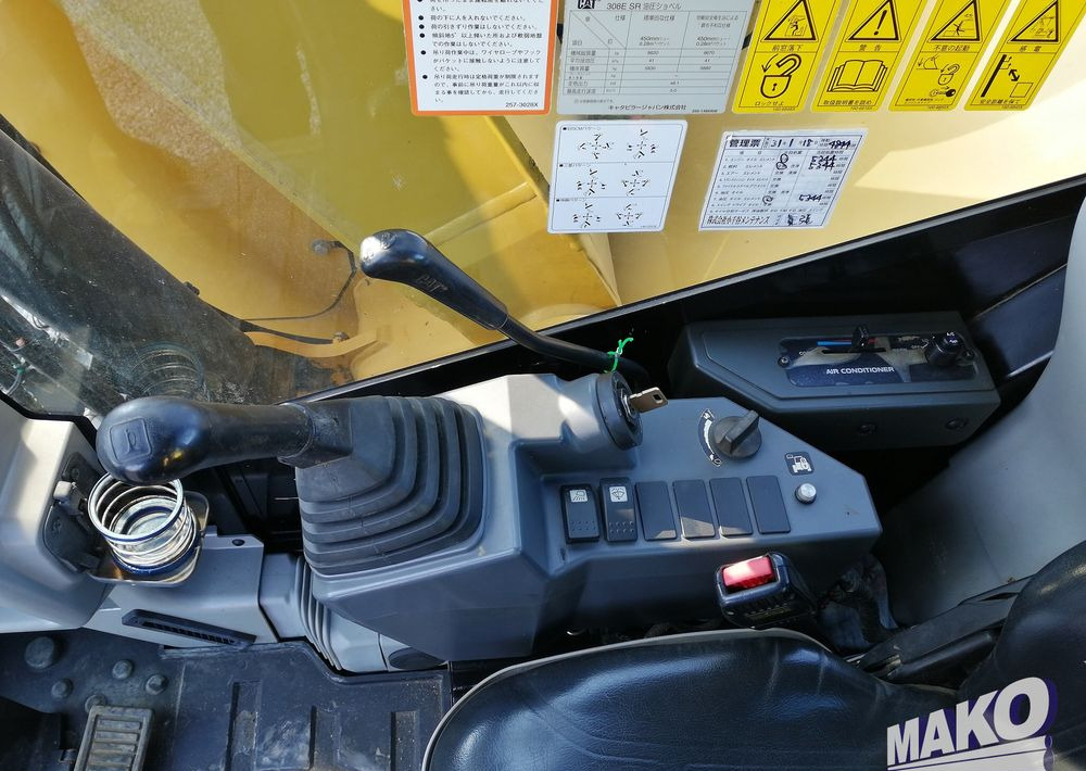 Pásové rýpadlo Caterpillar 308 E SR: obrázek 17