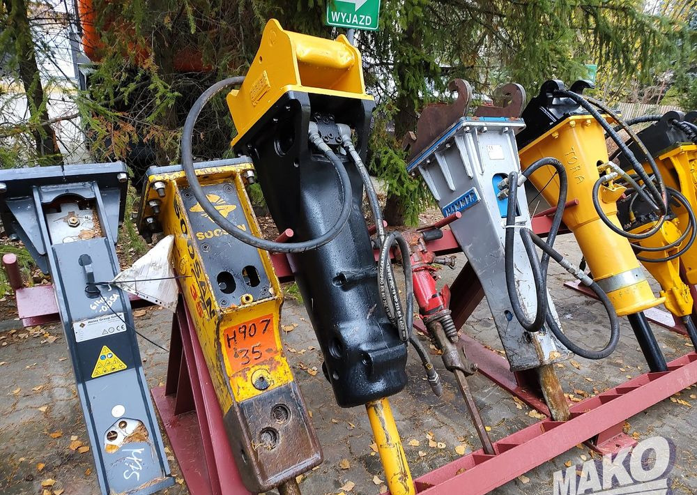 Młot hydrauliczny CAT 415kg do koparki - Příslušenství pro Stavební technika: obrázek 2 Młot hydrauliczny CAT 415kg do koparki - Příslušenství pro Stavební technika: obrázek 2
