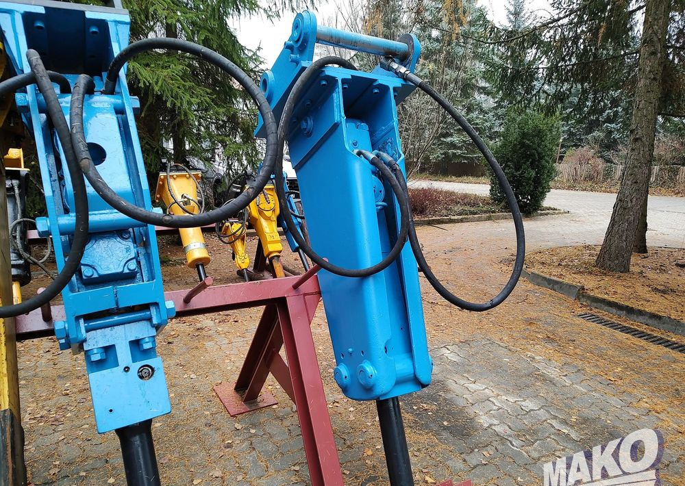 Młot hydrauliczny Krupp HM560 875kg do koparki - Příslušenství pro Stavební technika: obrázek 4 Młot hydrauliczny Krupp HM560 875kg do koparki - Příslušenství pro Stavební technika: obrázek 4