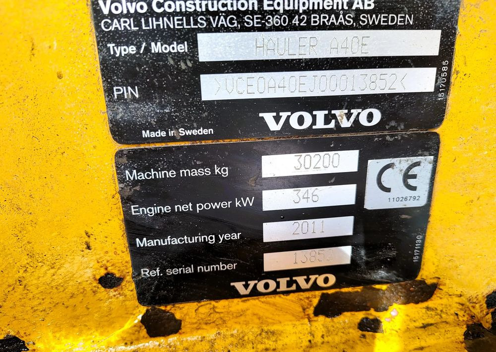 Volvo A40E - Dampr: obrázek 5 Volvo A40E - Dampr: obrázek 5