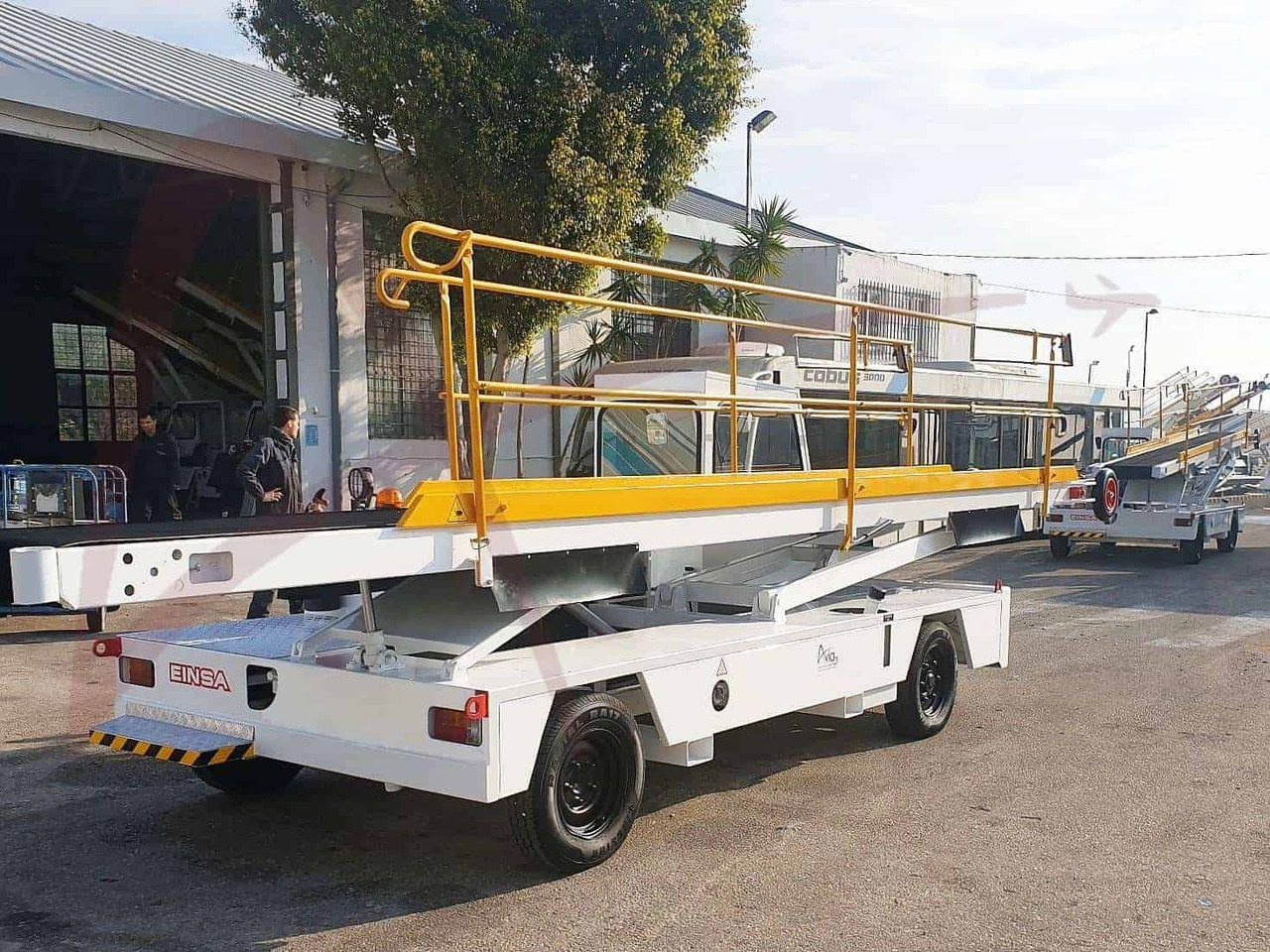 EINSA CDA-14B - Pojízdný pásový dopravník: obrázek 5 EINSA CDA-14B - Pojízdný pásový dopravník: obrázek 5