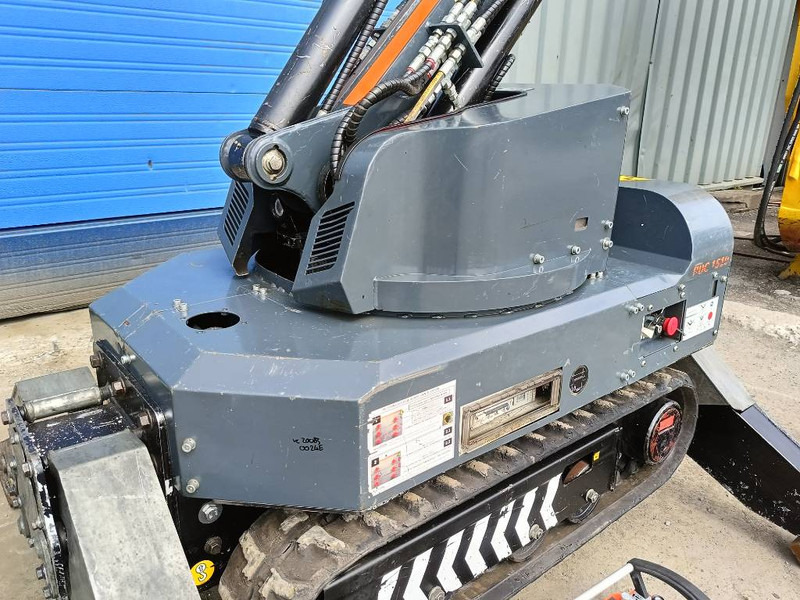 Pásové rýpadlo Brokk euroimplementos RDC1510 180 husqvarna robot remote: obrázek 17