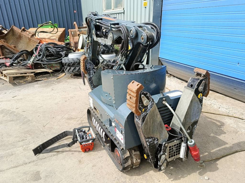 Pásové rýpadlo Brokk euroimplementos RDC1510 180 husqvarna robot remote: obrázek 12