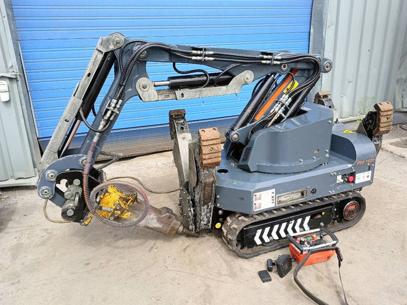Pásové rýpadlo Brokk euroimplementos RDC1510 180 husqvarna robot remote: obrázek 9