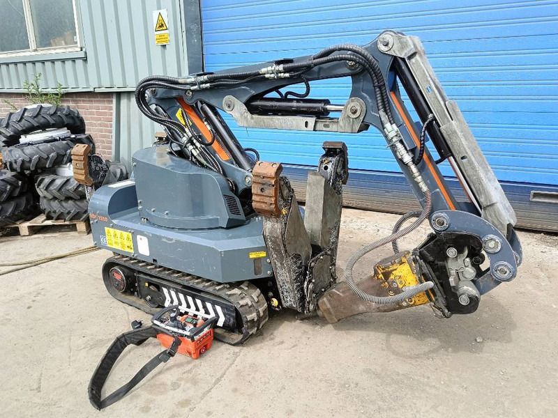 Pásové rýpadlo Brokk euroimplementos RDC1510 180 husqvarna robot remote: obrázek 5
