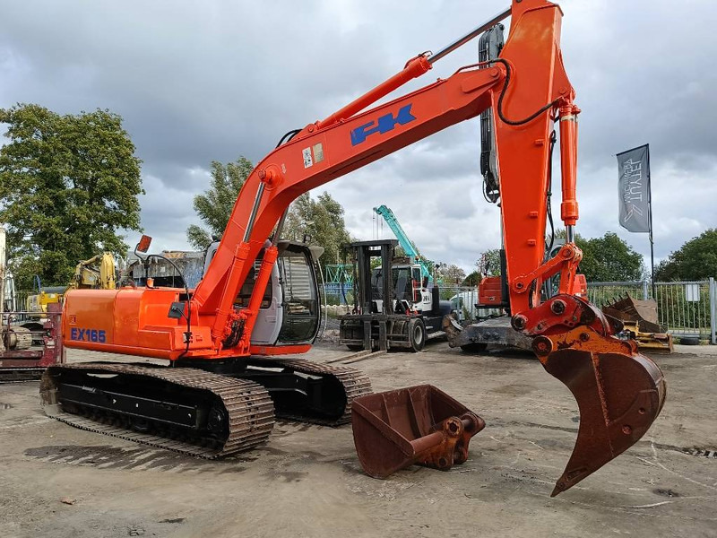 Pásové rýpadlo Fiat-Kobelco EX165 hitachi excavator kettenbagger graafmachine: obrázek 8