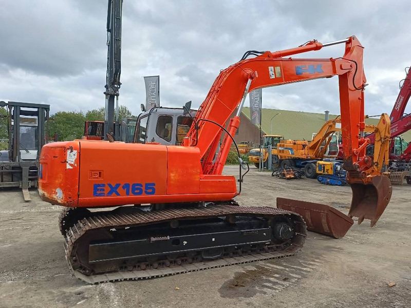 Pásové rýpadlo Fiat-Kobelco EX165 hitachi excavator kettenbagger graafmachine: obrázek 6