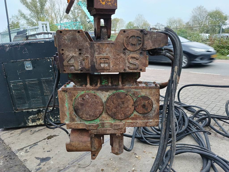 Samojízdné beranidlo ICE 418s 70 pile driver powerpack hydraulische hei: obrázek 20