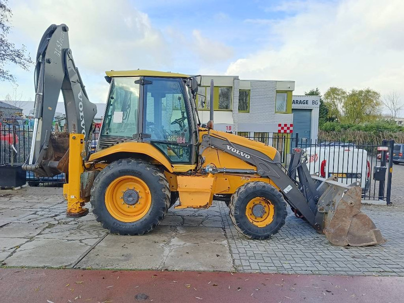 Rýpadlo-nakladač Volvo BL 61 + graaflaad combinatie backhoe loader lader: obrázek 7