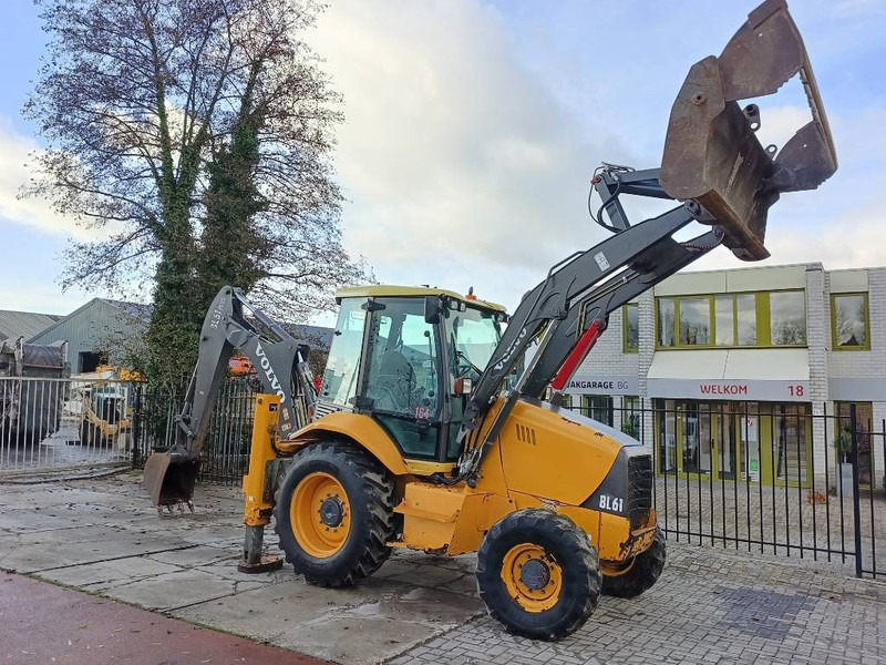 Rýpadlo-nakladač Volvo BL 61 + graaflaad combinatie backhoe loader lader: obrázek 13