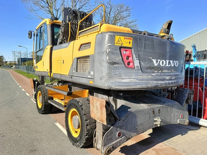 Překládkové rypadlo pro dopravu odpadu Volvo EW 210 D waste industry handler 25ton umslagbagger: obrázek 5