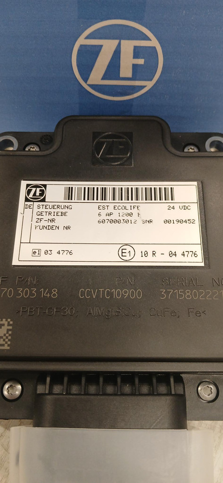 ZF EST ECOLIFE ECU - Elektrický systém: obrázek 2 ZF EST ECOLIFE ECU - Elektrický systém: obrázek 2