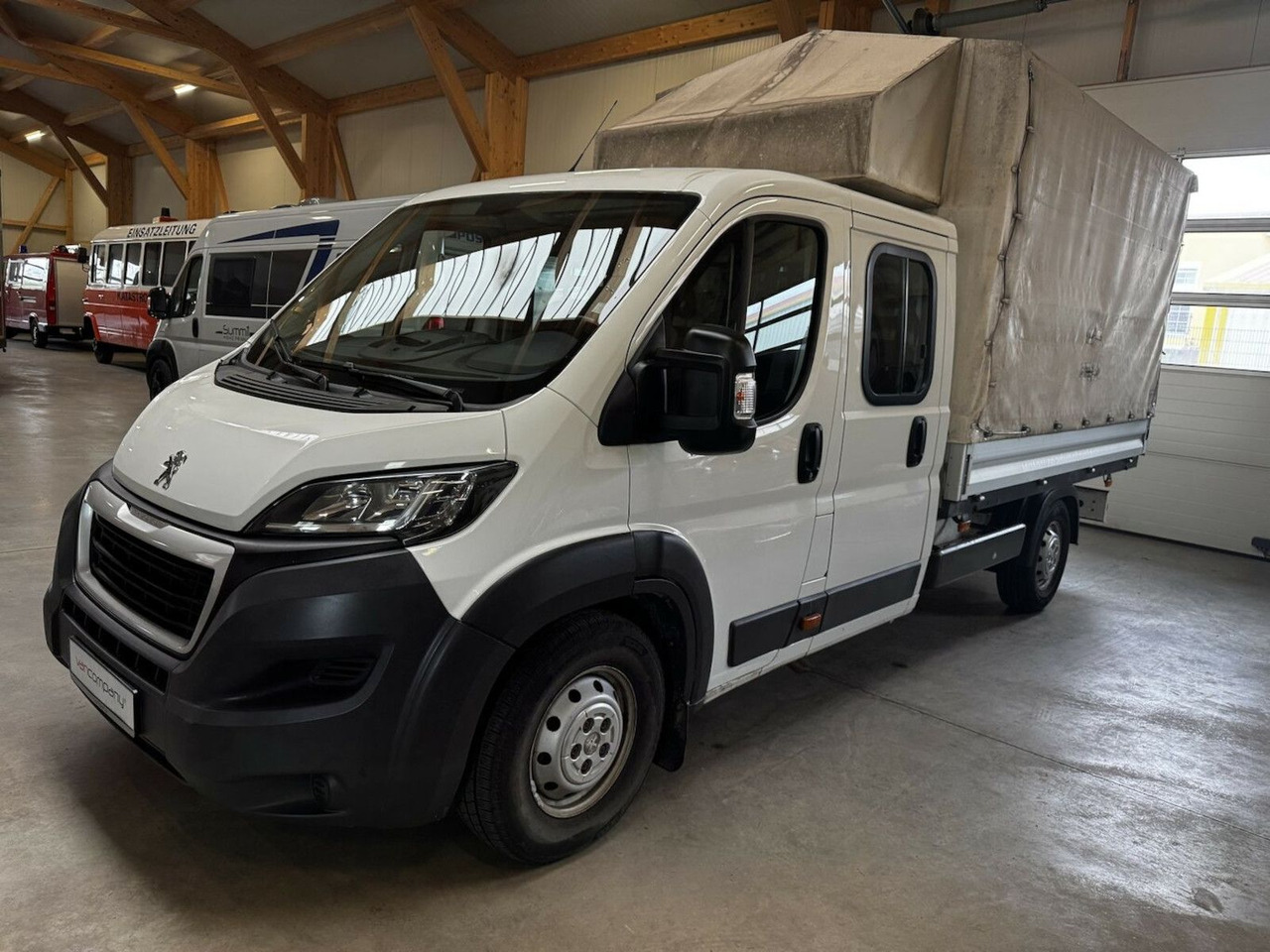 Fiat Ducato Boxer165 HDI Doka Pritsche Ladekran - Dodávka valník, Dodávka s dvojitou kabinou: obrázek 4 Fiat Ducato Boxer165 HDI Doka Pritsche Ladekran - Dodávka valník, Dodávka s dvojitou kabinou: obrázek 4