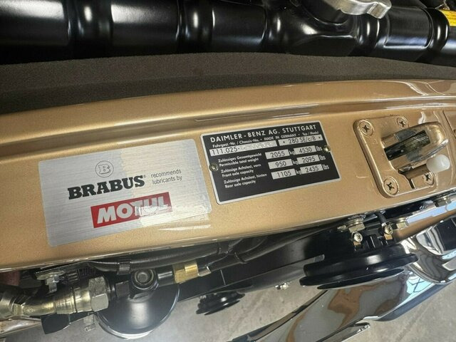 Kabriolet MERCEDES-BENZ 280 SE Cabrio W111 BRABUS-Classic Restauration: obrázek 21