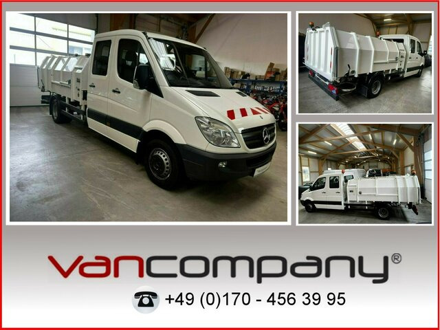 MERCEDES-BENZ Sprinter 516 CDI Müllwagen Papierkorbsammelfzg.... - Vůz na odvoz odpadků: obrázek 1 MERCEDES-BENZ Sprinter 516 CDI Müllwagen Papierkorbsammelfzg.... - Vůz na odvoz odpadků: obrázek 1