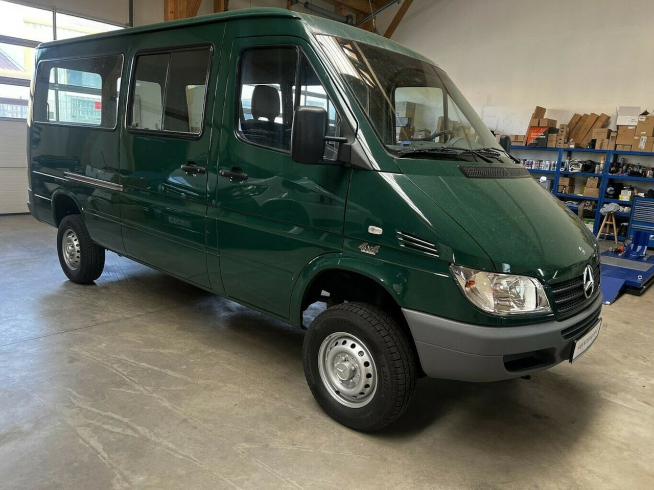 Mercedes-Benz Sprinter 313 CDI 4x4 Allrad Untersetzung Sperre - Mikrobus: obrázek 1 Mercedes-Benz Sprinter 313 CDI 4x4 Allrad Untersetzung Sperre - Mikrobus: obrázek 1