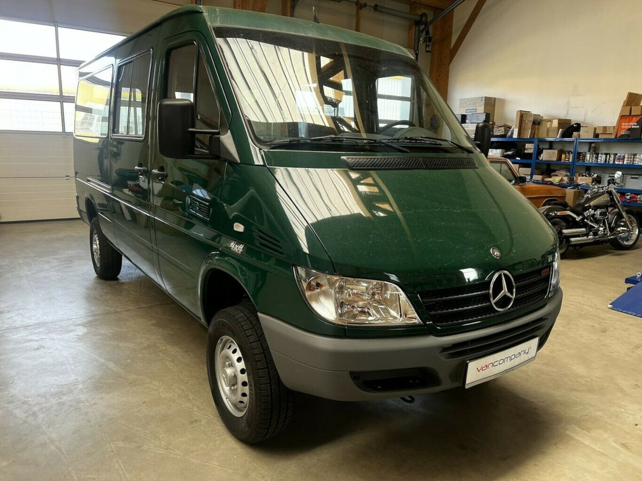 Mercedes-Benz Sprinter 313 CDI 4x4 Allrad Untersetzung Sperre - Mikrobus: obrázek 4 Mercedes-Benz Sprinter 313 CDI 4x4 Allrad Untersetzung Sperre - Mikrobus: obrázek 4