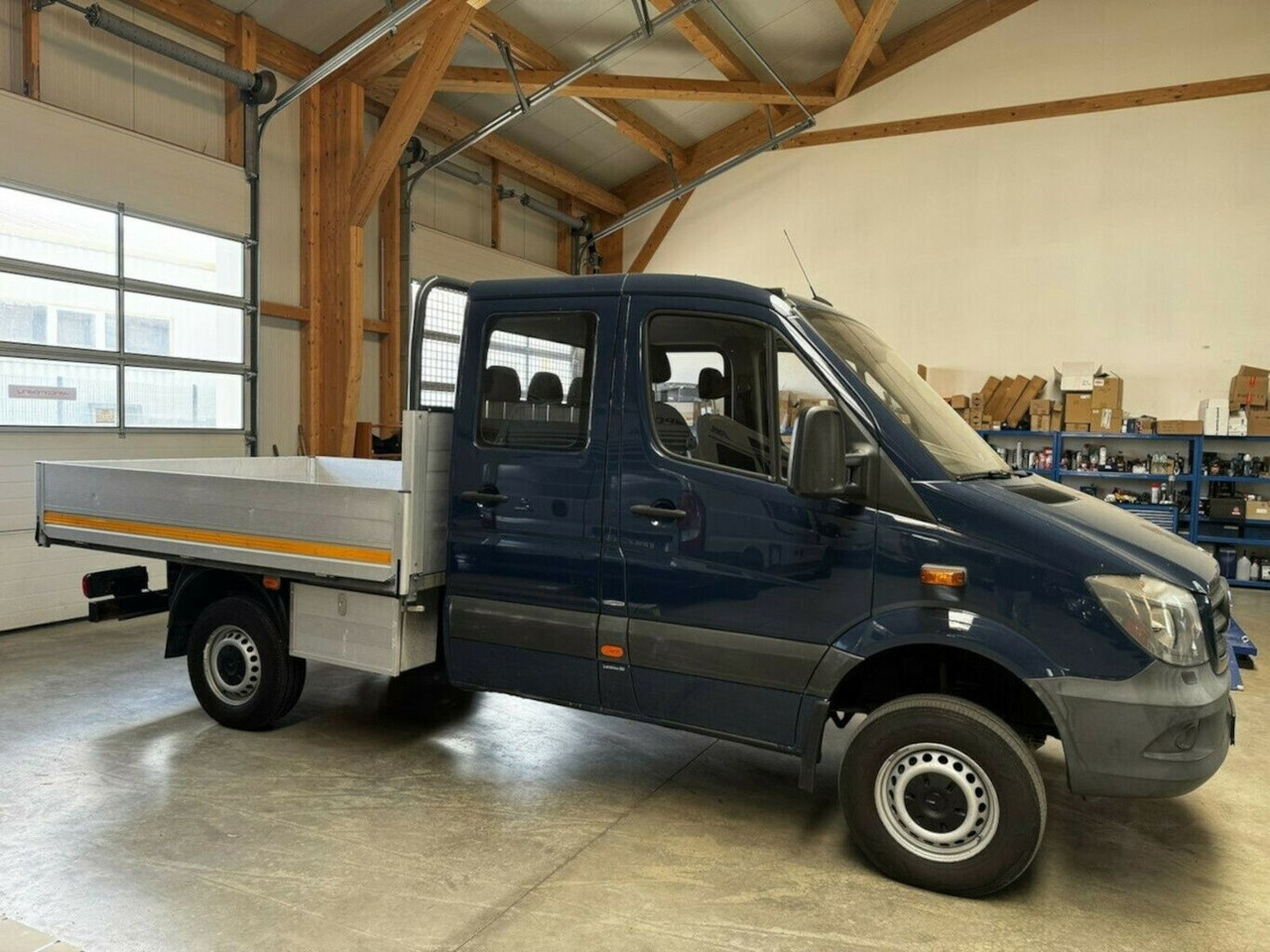 Mercedes-Benz Sprinter 313 CDI Doka 4x4 Autom. AHK 3.5t - Dodávka valník, Dodávka s dvojitou kabinou: obrázek 1 Mercedes-Benz Sprinter 313 CDI Doka 4x4 Autom. AHK 3.5t - Dodávka valník, Dodávka s dvojitou kabinou: obrázek 1