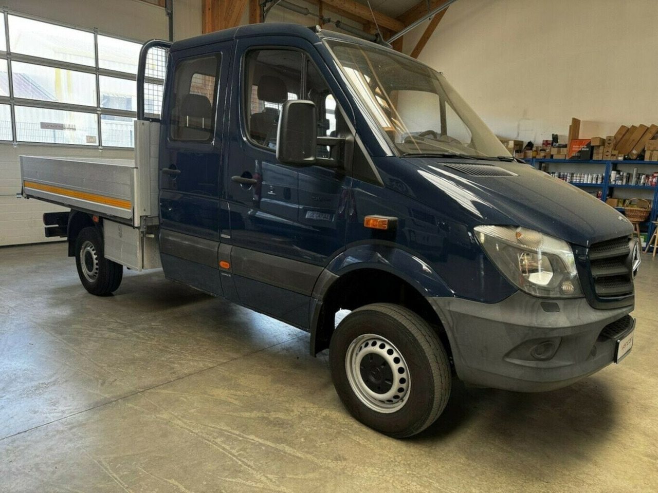 Mercedes-Benz Sprinter 313 CDI Doka 4x4 Autom. AHK 3.5t - Dodávka valník, Dodávka s dvojitou kabinou: obrázek 4 Mercedes-Benz Sprinter 313 CDI Doka 4x4 Autom. AHK 3.5t - Dodávka valník, Dodávka s dvojitou kabinou: obrázek 4