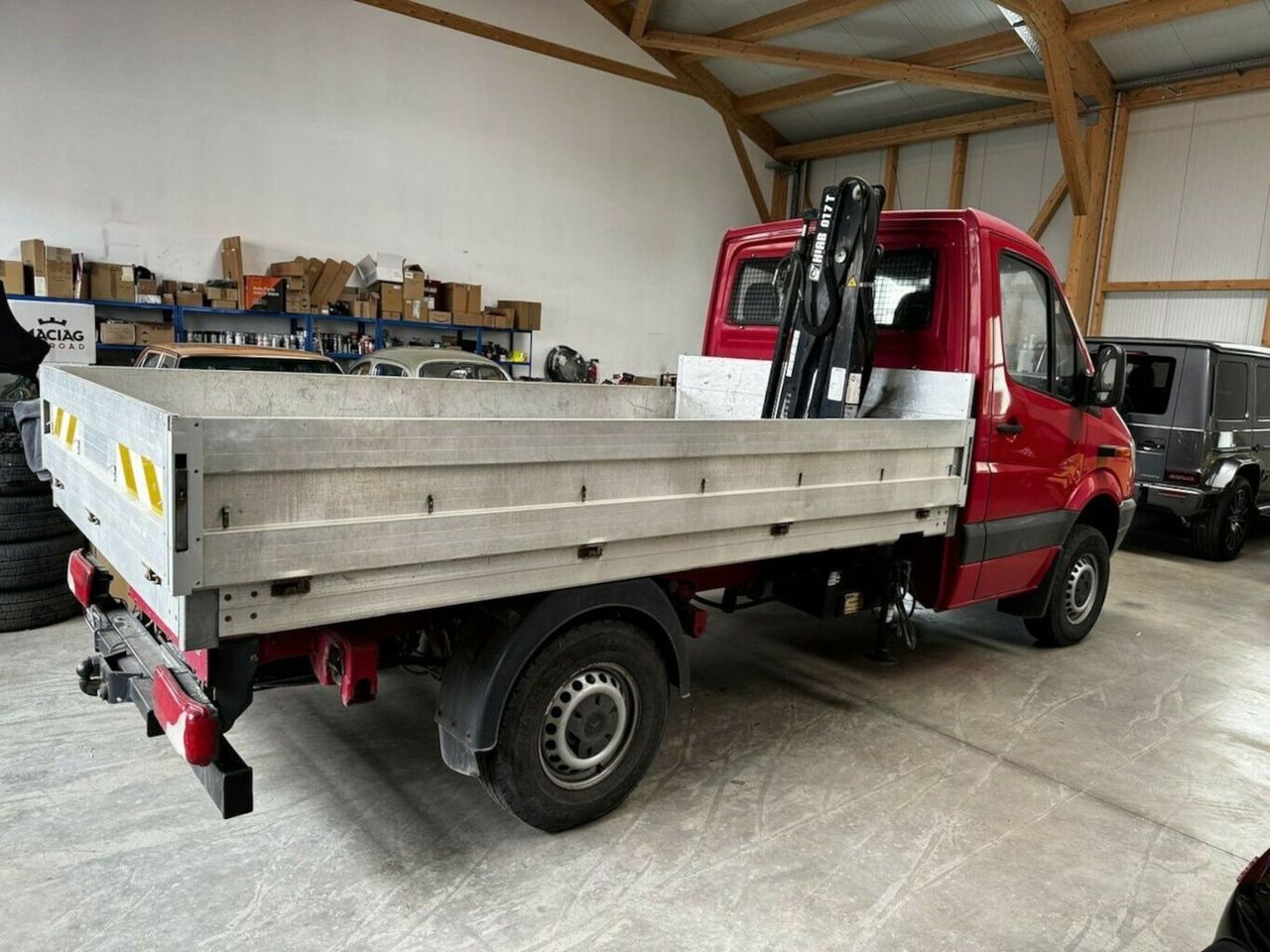 Mercedes-Benz Sprinter 315 CDI 4x4 Allrad HIAB Kran 017T - Dodávka valník: obrázek 5 Mercedes-Benz Sprinter 315 CDI 4x4 Allrad HIAB Kran 017T - Dodávka valník: obrázek 5