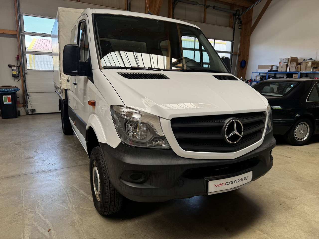 Mercedes-Benz Sprinter 316 CDI Doka 4x4 Allrad Plane - Plachtová dodávka, Dodávka s dvojitou kabinou: obrázek 3 Mercedes-Benz Sprinter 316 CDI Doka 4x4 Allrad Plane - Plachtová dodávka, Dodávka s dvojitou kabinou: obrázek 3