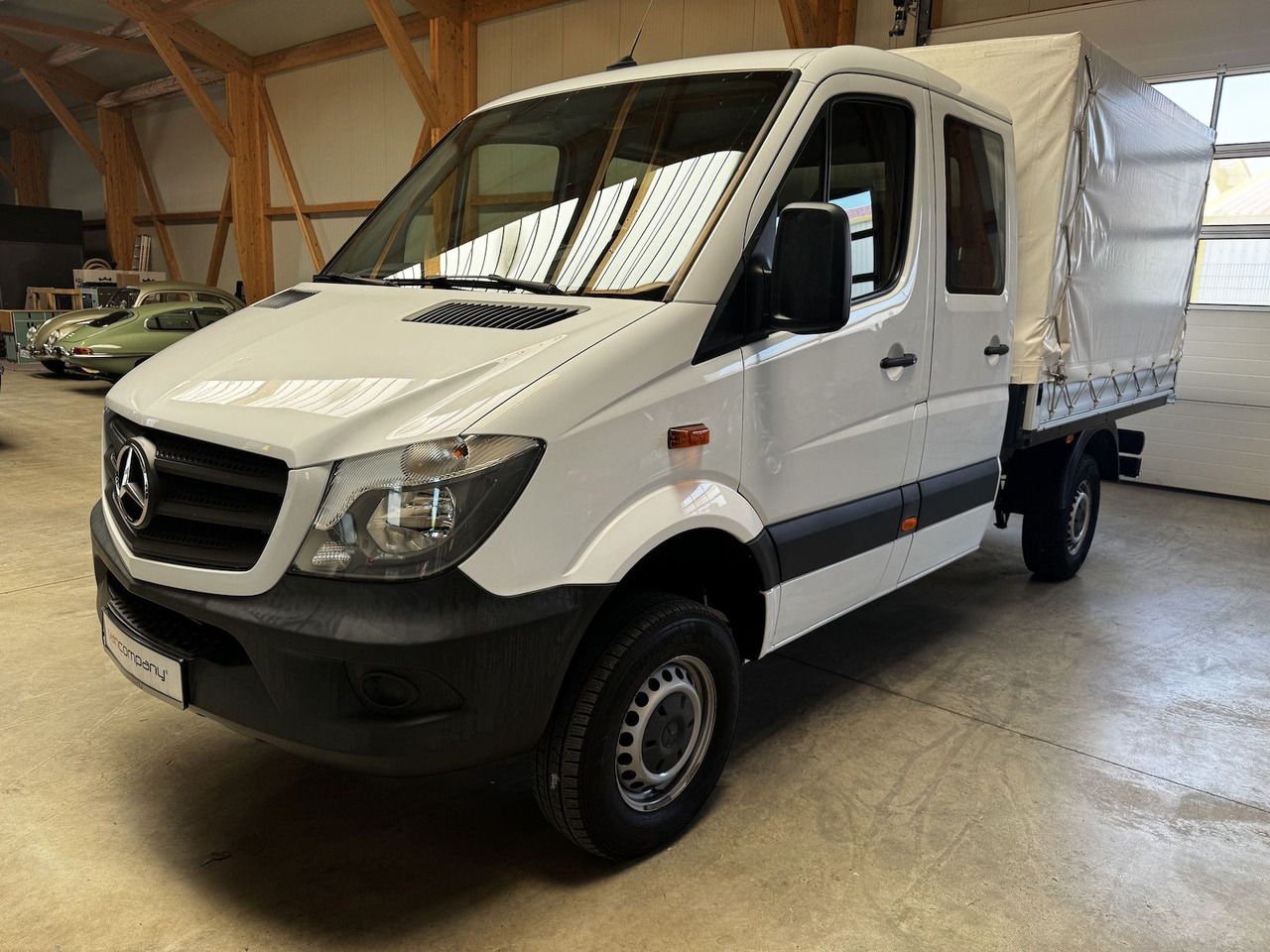 Mercedes-Benz Sprinter 316 CDI Doka 4x4 Allrad Plane - Plachtová dodávka, Dodávka s dvojitou kabinou: obrázek 4 Mercedes-Benz Sprinter 316 CDI Doka 4x4 Allrad Plane - Plachtová dodávka, Dodávka s dvojitou kabinou: obrázek 4