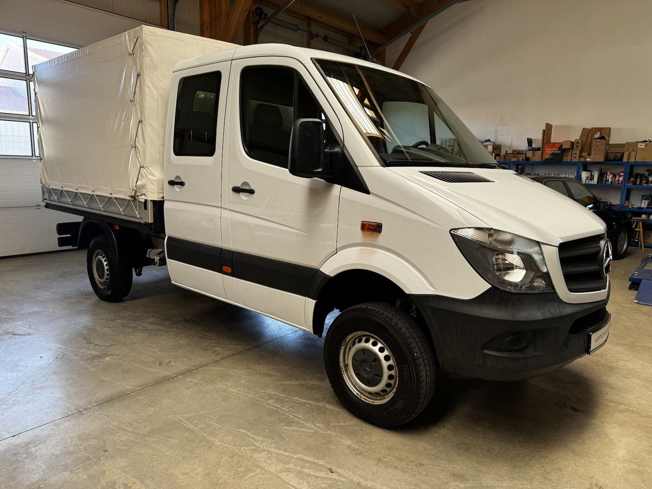 Mercedes-Benz Sprinter 316 CDI Doka 4x4 Allrad Plane - Plachtová dodávka, Dodávka s dvojitou kabinou: obrázek 1 Mercedes-Benz Sprinter 316 CDI Doka 4x4 Allrad Plane - Plachtová dodávka, Dodávka s dvojitou kabinou: obrázek 1