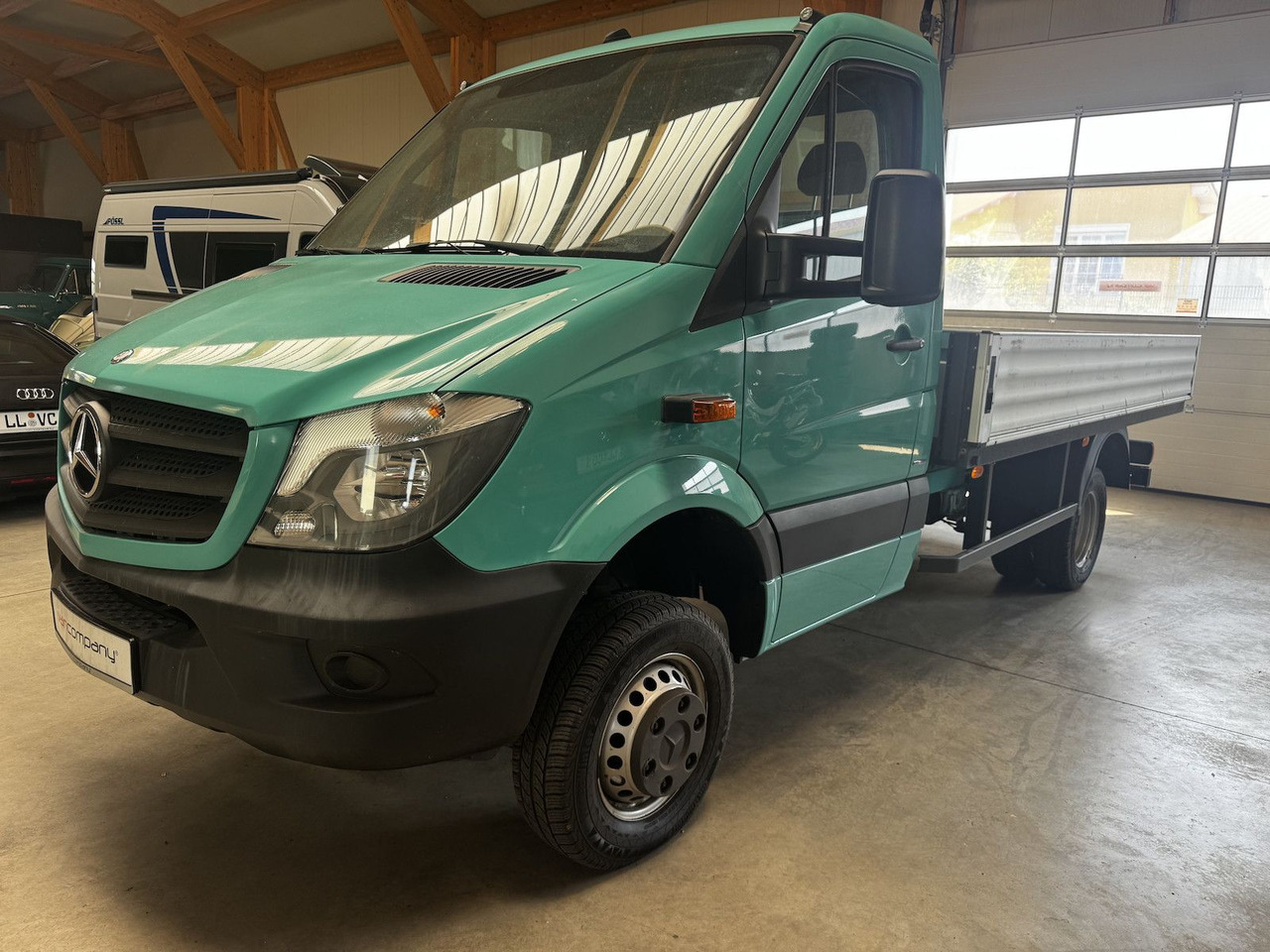 Mercedes-Benz Sprinter 513 CDI 4x4 Allrad Pritsche 3.5t - Dodávka valník: obrázek 1 Mercedes-Benz Sprinter 513 CDI 4x4 Allrad Pritsche 3.5t - Dodávka valník: obrázek 1