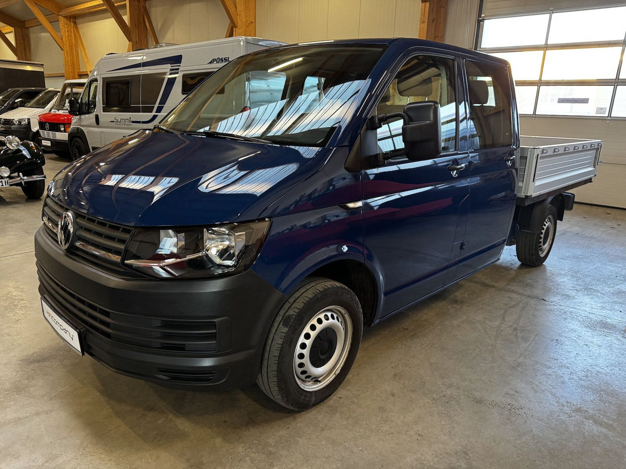 Volkswagen T6 Doka Pritsche 2.0 TDI 4Motion 4x4 indienblau - Dodávka valník: obrázek 1 Volkswagen T6 Doka Pritsche 2.0 TDI 4Motion 4x4 indienblau - Dodávka valník: obrázek 1