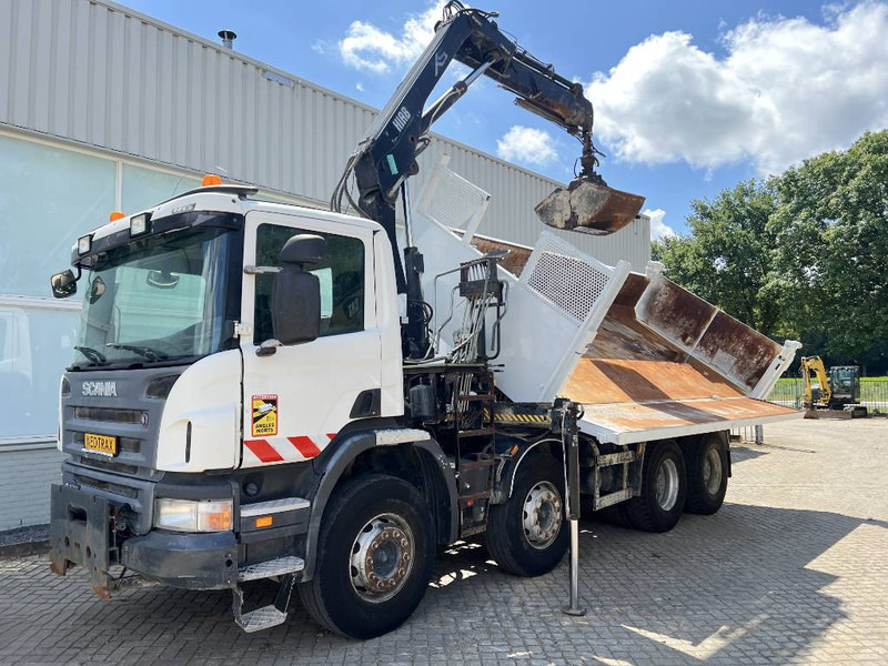 Scania P 400 8X4 KIPPER 2010 + HIAB Crane EURO 5 - Sklápěč, Auto s hydraulickou rukou: obrázek 4 Scania P 400 8X4 KIPPER 2010 + HIAB Crane EURO 5 - Sklápěč, Auto s hydraulickou rukou: obrázek 4