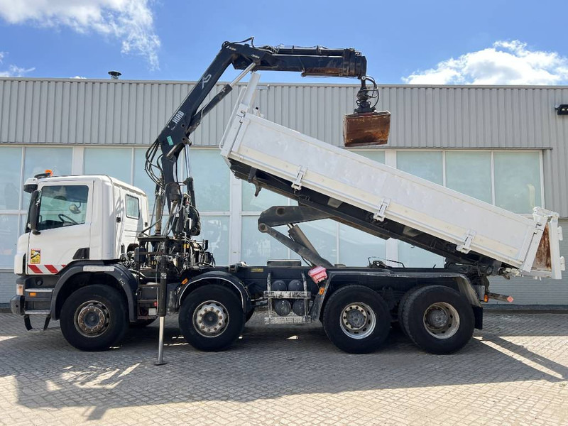 Scania P 400 8X4 KIPPER 2010 + HIAB Crane EURO 5 - Sklápěč, Auto s hydraulickou rukou: obrázek 2 Scania P 400 8X4 KIPPER 2010 + HIAB Crane EURO 5 - Sklápěč, Auto s hydraulickou rukou: obrázek 2