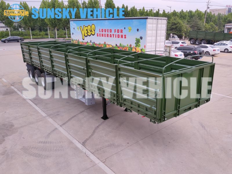 SUNSKY 13M dropside semi trailer - Návěs valník/ Plato: obrázek 3 SUNSKY 13M dropside semi trailer - Návěs valník/ Plato: obrázek 3