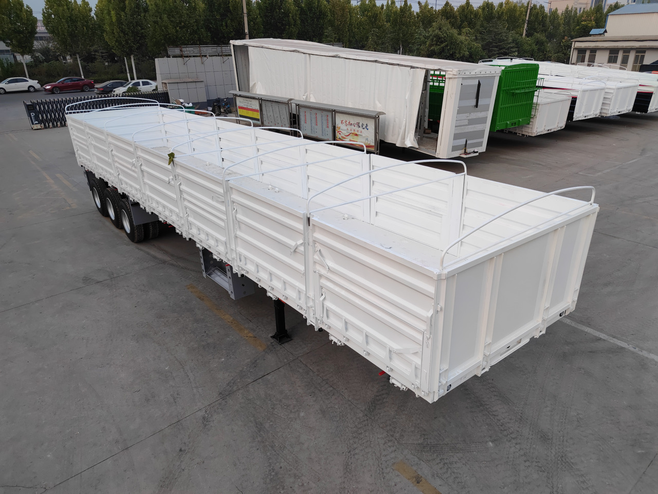 SUNSKY 13M dropside semi trailer - Návěs valník/ Plato: obrázek 1 SUNSKY 13M dropside semi trailer - Návěs valník/ Plato: obrázek 1