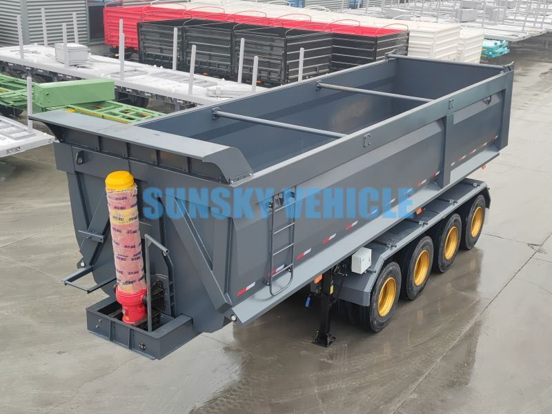 SUNSKY 4-Axle Dump Semi-trailer - Sklápěcí návěs: obrázek 3 SUNSKY 4-Axle Dump Semi-trailer - Sklápěcí návěs: obrázek 3
