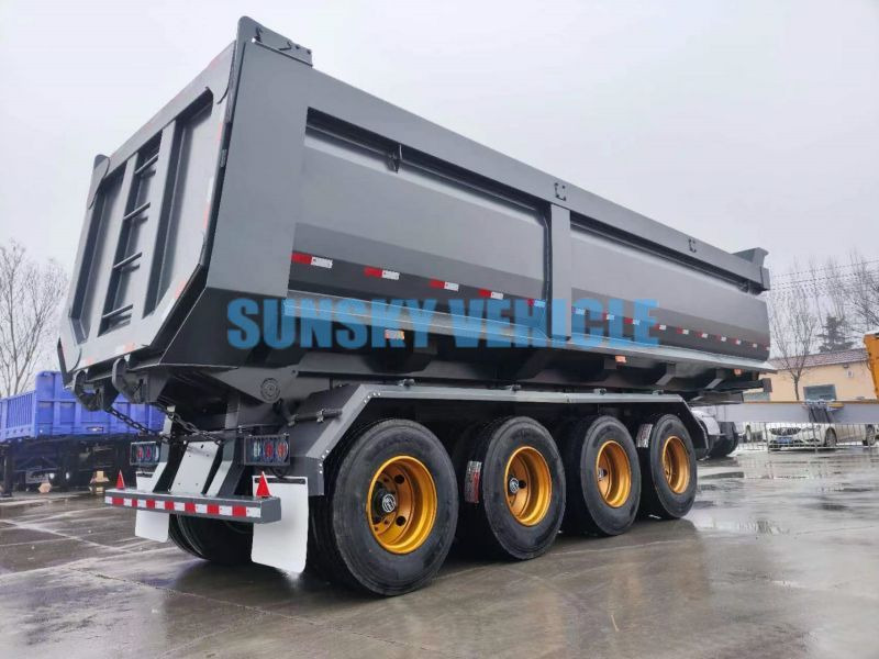 SUNSKY 4-Axle Dump Semi-trailer - Sklápěcí návěs: obrázek 5 SUNSKY 4-Axle Dump Semi-trailer - Sklápěcí návěs: obrázek 5
